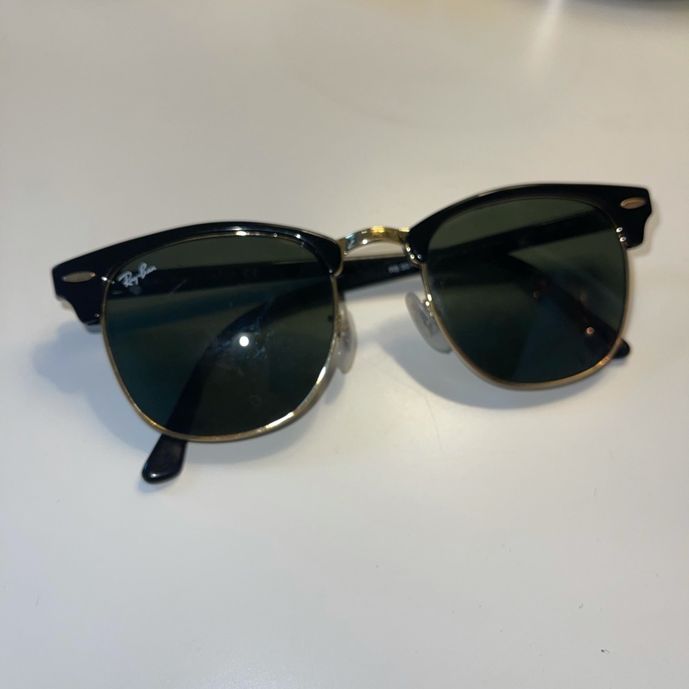 black rayban clubmaster perfect condition